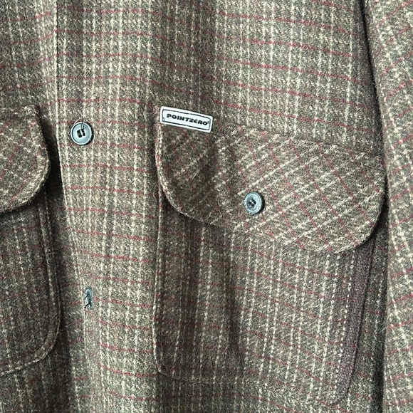 POINT ZERO Long Sleeve Sherpa Lined 60% Wood - Picture 3 of 6